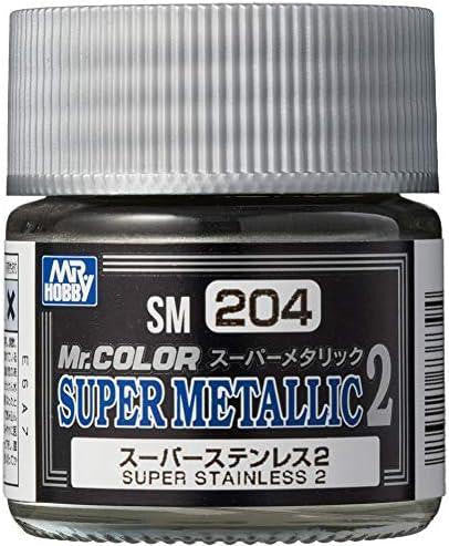 Gunze Sangyo Super Metallic Super Stainless 2 Mr.Color 10ml SM204